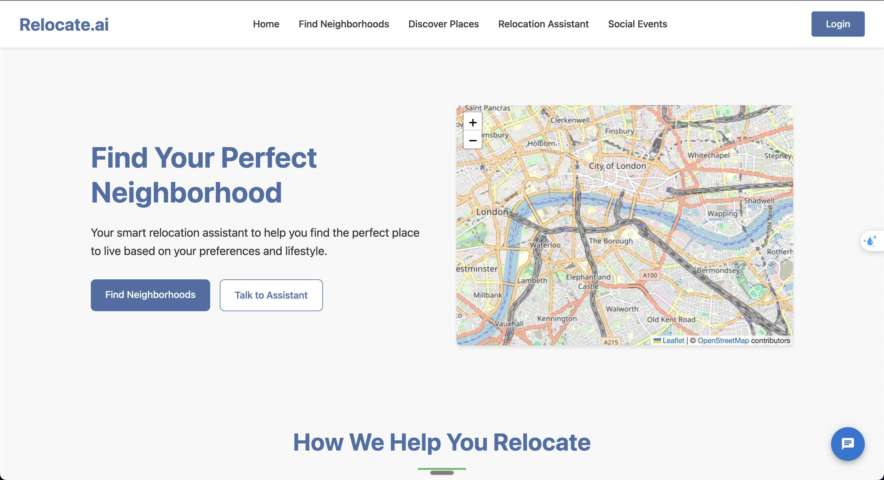 Relocate AI screenshot 1